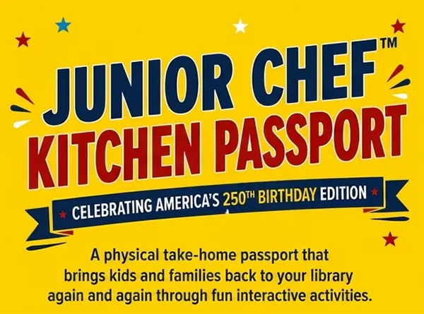 Library Chef: Junior Chef Kitchen Passport - Discount Offer for LLNJ Members