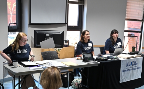 TechFest 2025 - Table Talk presented by TBBC (from the left): Elizabeth Burns, Jen Apgar, Liz Kelly